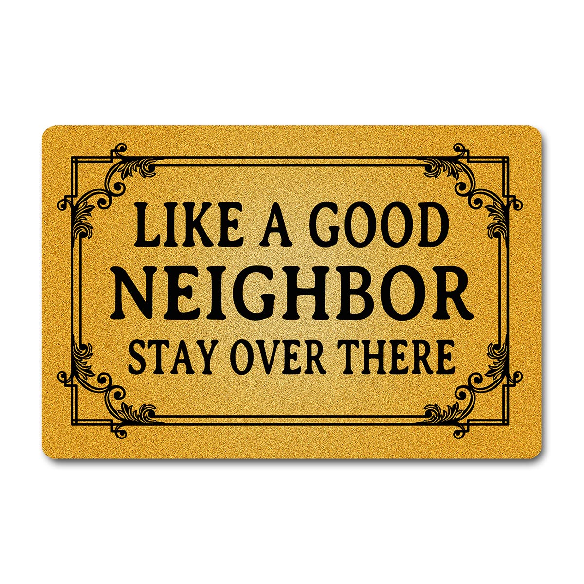 Welcome Door Mats for Home Decor (23.6 x 15.7 inch) Funny Mats with Anti-Slip Rubber Back Kitchen Rugs Personalized Doormat for